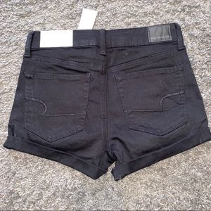 American Eagle black Jean short